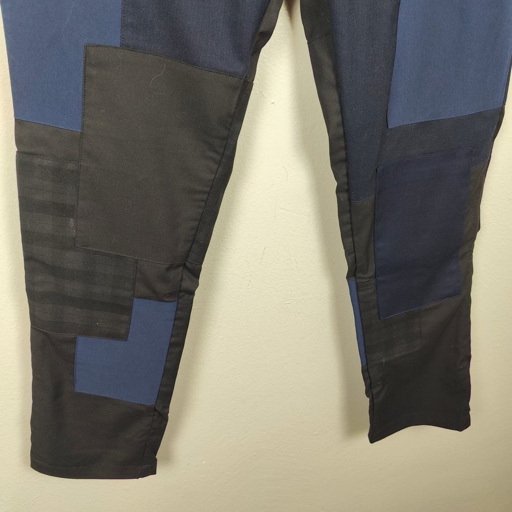 Reindee Lusion Patchwork Pants Men Small Black Bl… - image 4